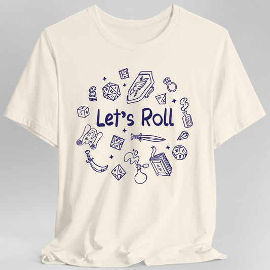 Let's Roll Doodle DnD Shirt
