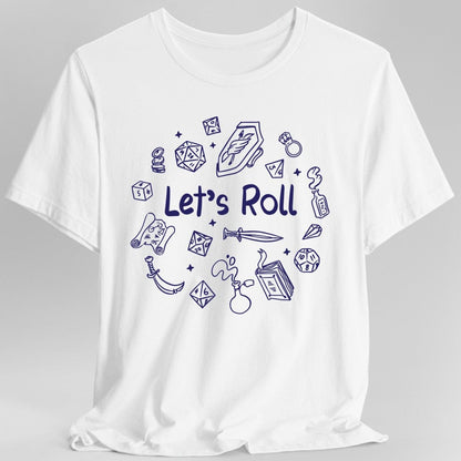 Let's Roll Doodle DnD Shirt