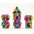 7 Piece Sharp Edge Silicone Rubber: 16mm: Pride: Rainbow Flag