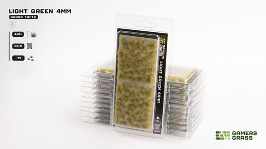 Gamers Grass | Grass Tuft | Light Green | 4mm