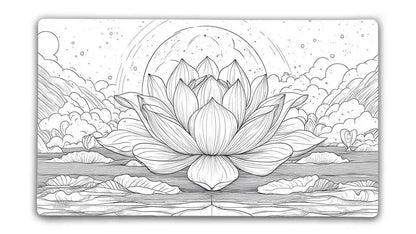 Lotus | Color Your Own Playmat Set