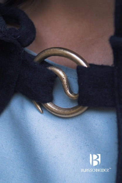 Brooch Spiral Brooch Lukk Gold