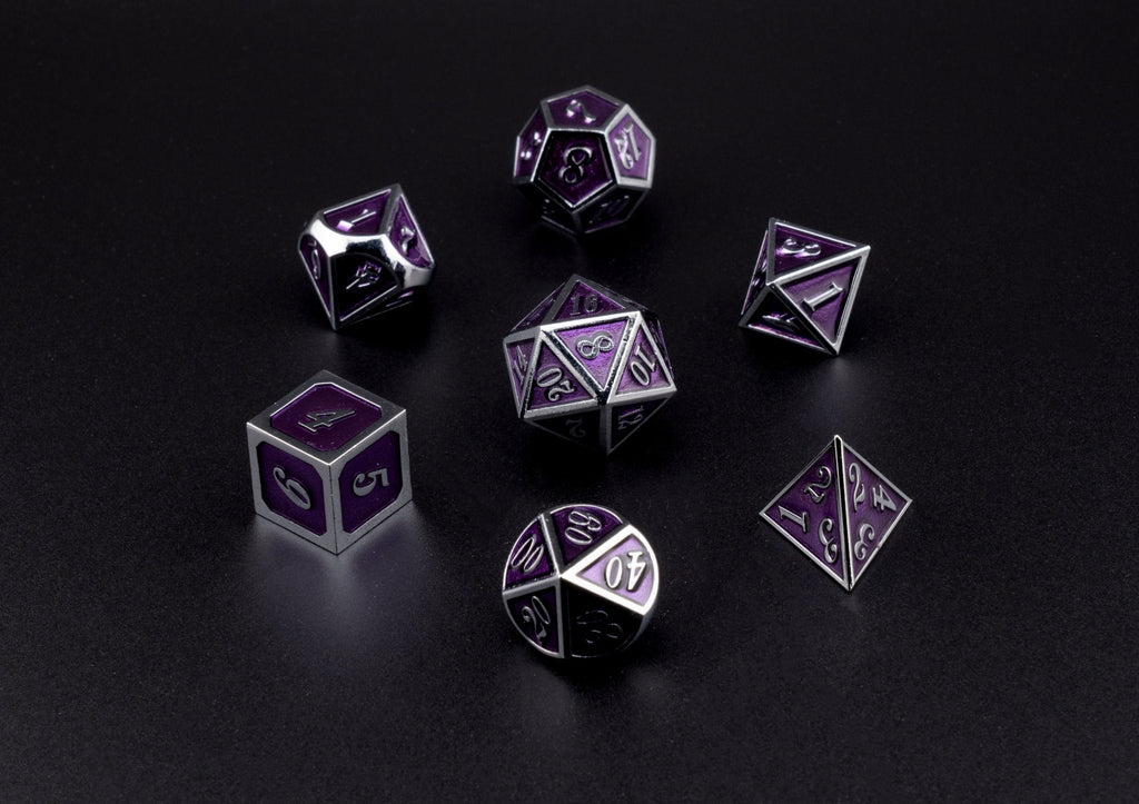 Lunar Wisteria Dice Set