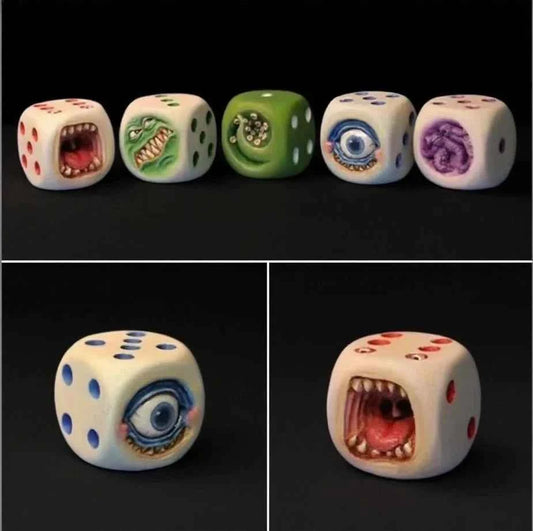 Magic D6 dice ornaments desktop RPG dice creative ornaments
