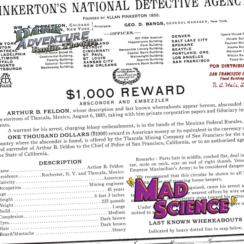 Dark Adventure Radio Theatre® - Mad Science