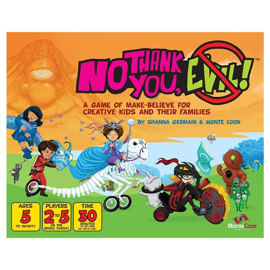 No Thank You, Evil! - Family RPG Game for Kids Ages 5+ by Monte Cook Games