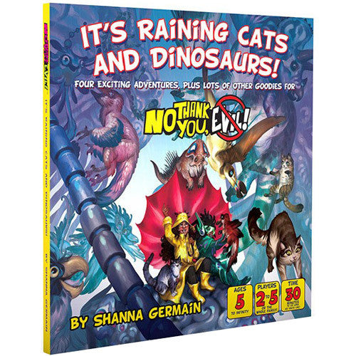 No Thank You Evil: It's Raining Cats & Dinosaurs Expansion - Four Adventures for Storia