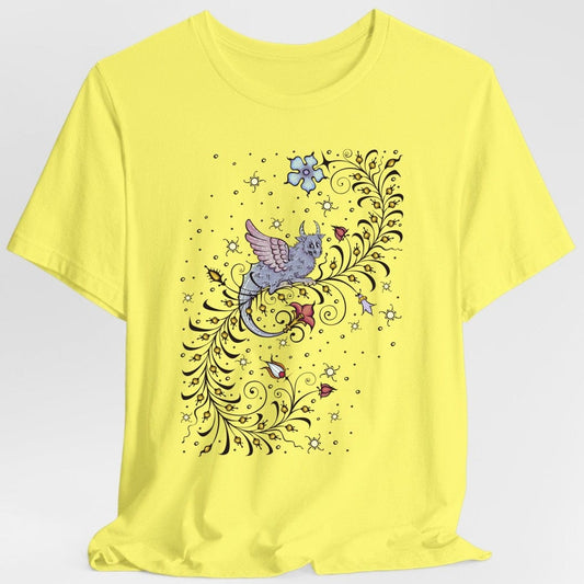 Medieval Manuscript Dragon Shirt