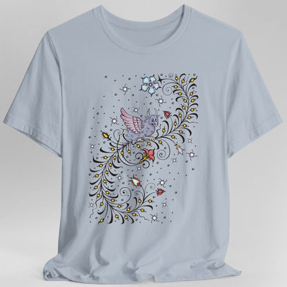 Medieval Manuscript Dragon Shirt