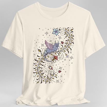 Medieval Manuscript Dragon Shirt
