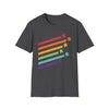 Meeple Shirt - Retro Rainbow Board Game Shirt