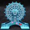 Metal DND Dice Spinner: Rose Love Ferris Wheel Spinning Dice