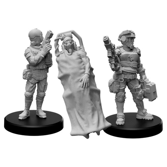Cyberpunk Red RPG: Trauma Team C - Emergency Medical Miniatures Set