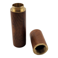 Micro metal dice in wood case