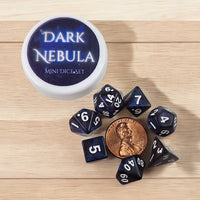 Mini dice set, Dark Nebula set