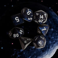 Mini dice set, Dark Nebula set