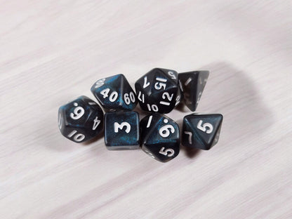 Elven Moon Mini 10mm DND Dice Set