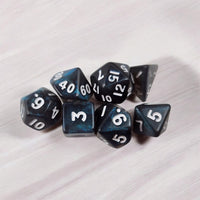 Mini dice set, Elven moon dice