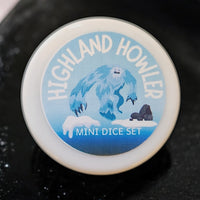 Mini dice set, Highland Howler Set