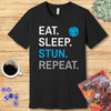 Monk Class T-Shirt – 'Eat, Sleep, Stun, Repeat'