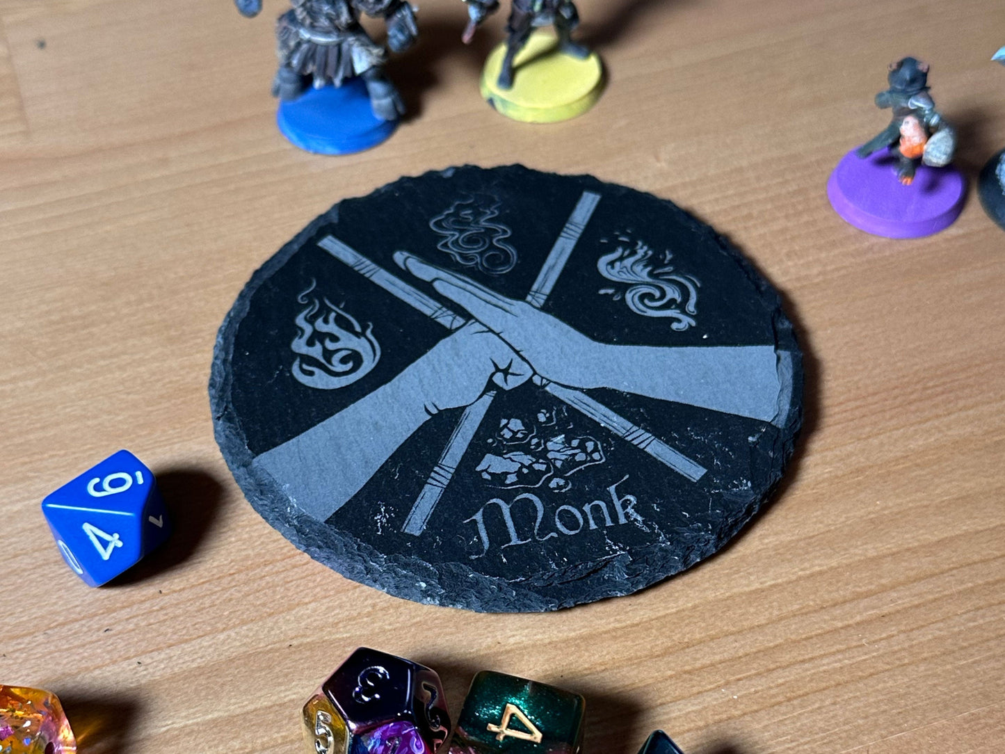 D&D Class Slate Coaster