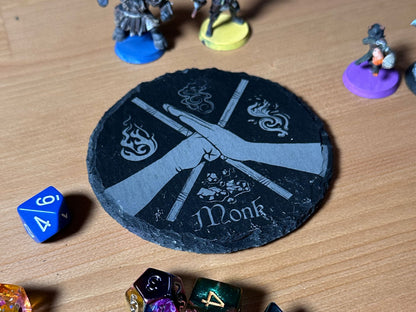 D&D Class Slate Coaster
