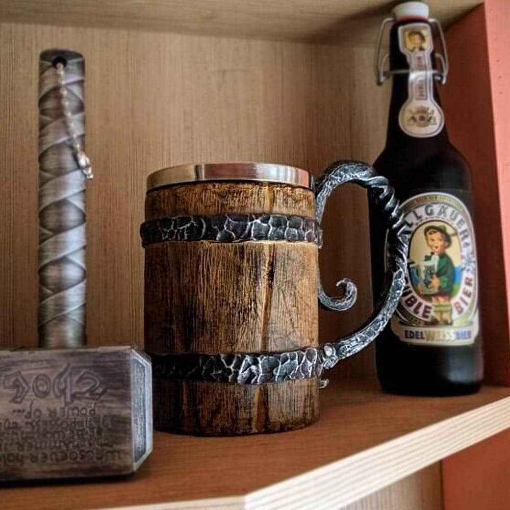 Ancient Treasures' Bold Viking Tankard