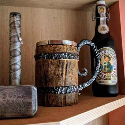 Ancient Treasures' Bold Viking Tankard