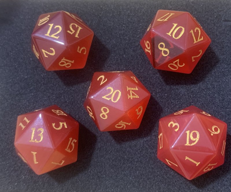 Mystery Gemstone D20