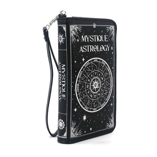 Mystique Astrology Wristlet Wallet in Vinyl