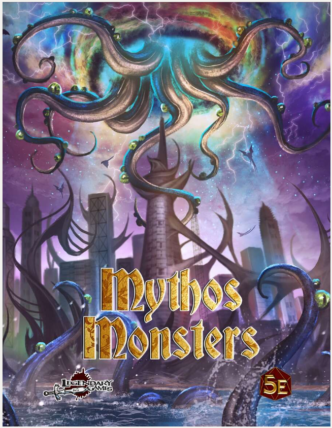 Mythos Monsters — 40+ Lovecraftian Creatures for D&D 5th Edition