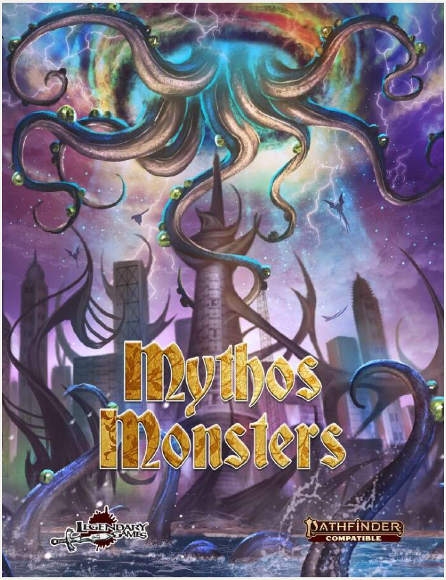 Mythos Monsters — 90 Lovecraftian Creatures for Pathfinder 2nd Edition