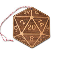 Nat 20 dnd Ornament -