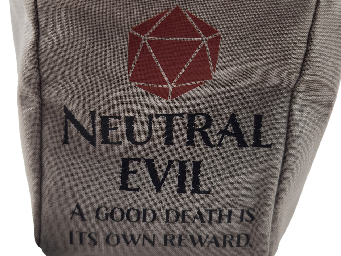 "Neutral Evil" Dice Bag