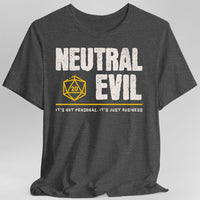 Neutral Evil Shirt - DnD Alignment T-shirt