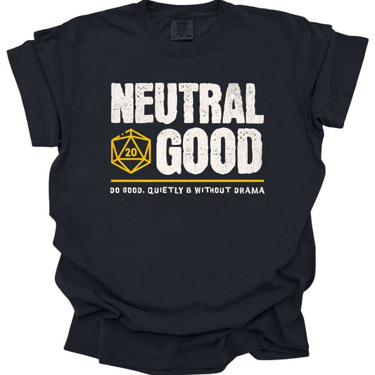 Neutral Good Shirt - D&D Alignment T-shirt - Comfort Colors
