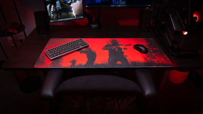 "Night Patrol" — Rust Deskmat