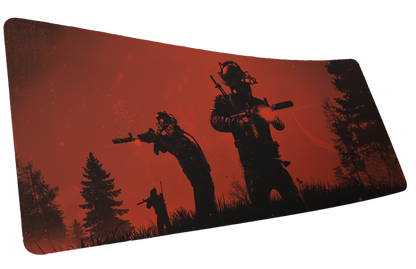 "Night Patrol" — Rust Deskmat
