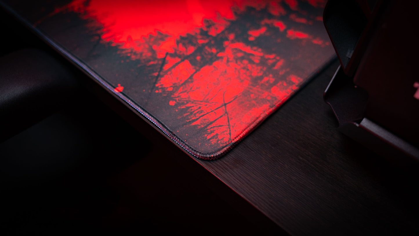"Night Patrol" — Rust Deskmat