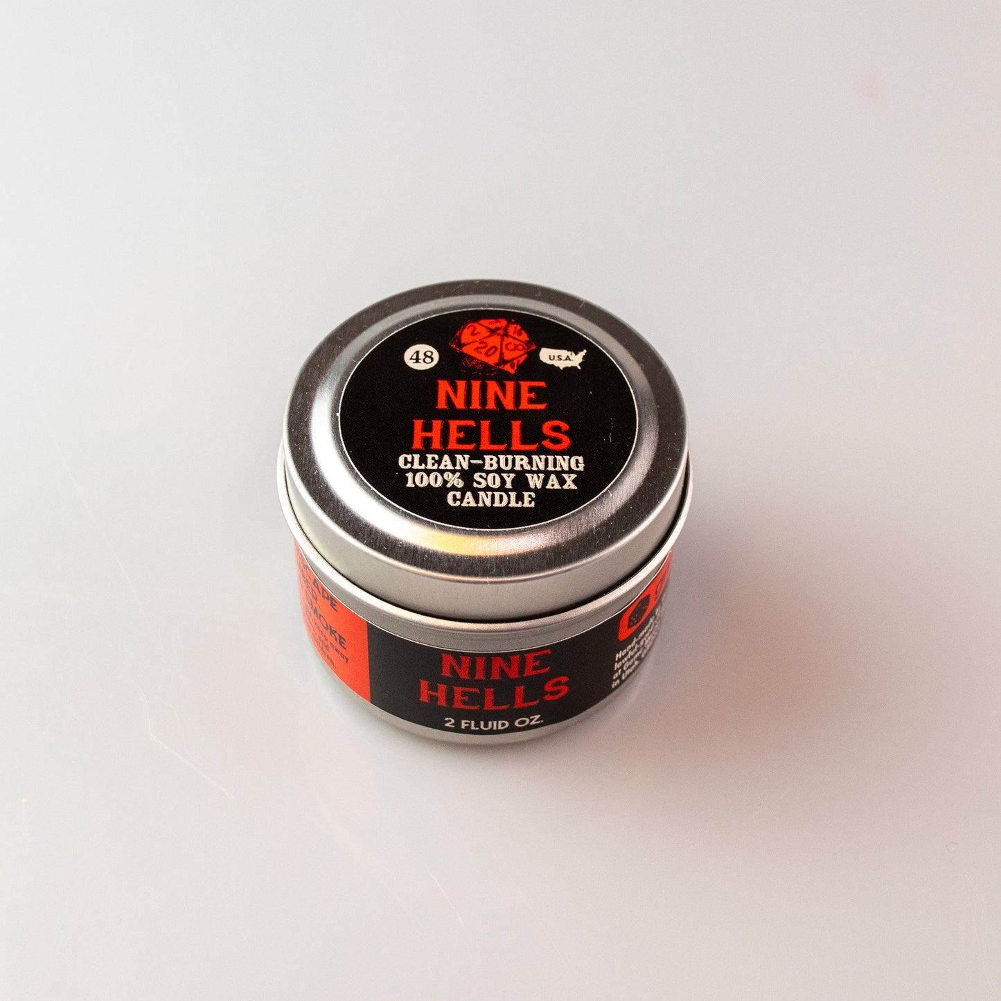 Nine Hells Gaming Candle