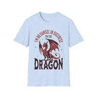 No Damsel In Distress Dragon Feminism Shirt