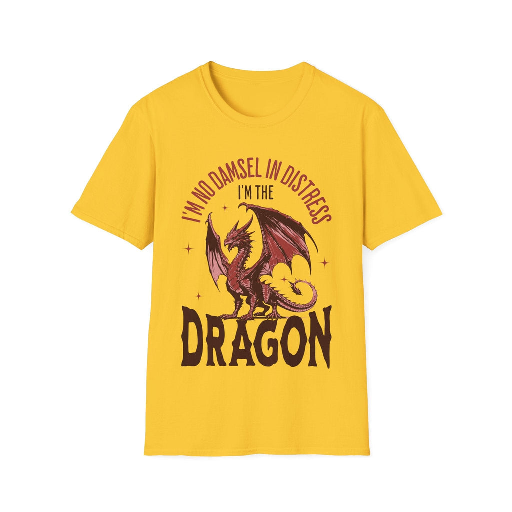 No Damsel In Distress Dragon Feminism Shirt