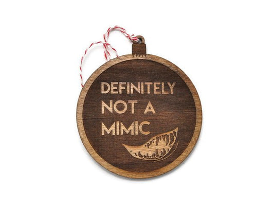 Not a mimic dnd Ornament - English Chestnut