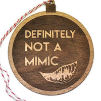 Not a mimic dnd Ornament - Golden Oak