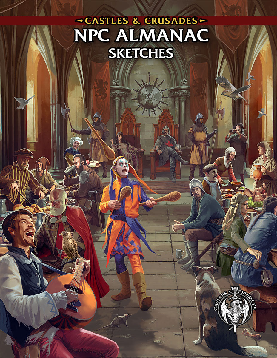 NPC Almanac Sketches (Castles & Crusades)