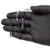 Obsidian Figurine Assorted Necklace Set on Black Cord (10 Inches) (11 Pieces)