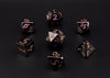 Obsidian Fire Dice Set