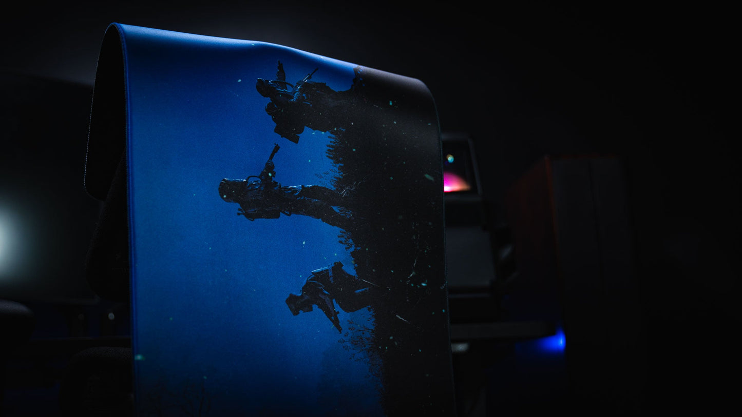 "Twilight Roam" — Rust Deskmat