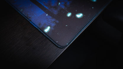 "Twilight Roam" — Rust Deskmat