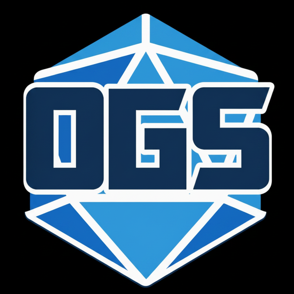 OGS Logo Black Background